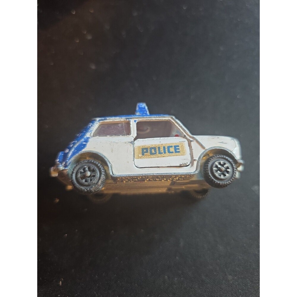 Police Car Mini Cooper Dinky Toys Diecast Vehicle Vintage Car 250